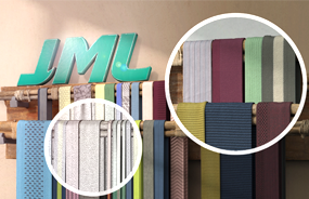 Optitex amplia la selezione di materiali digitali  con le finiture elastiche per indumenti di JML Apparel