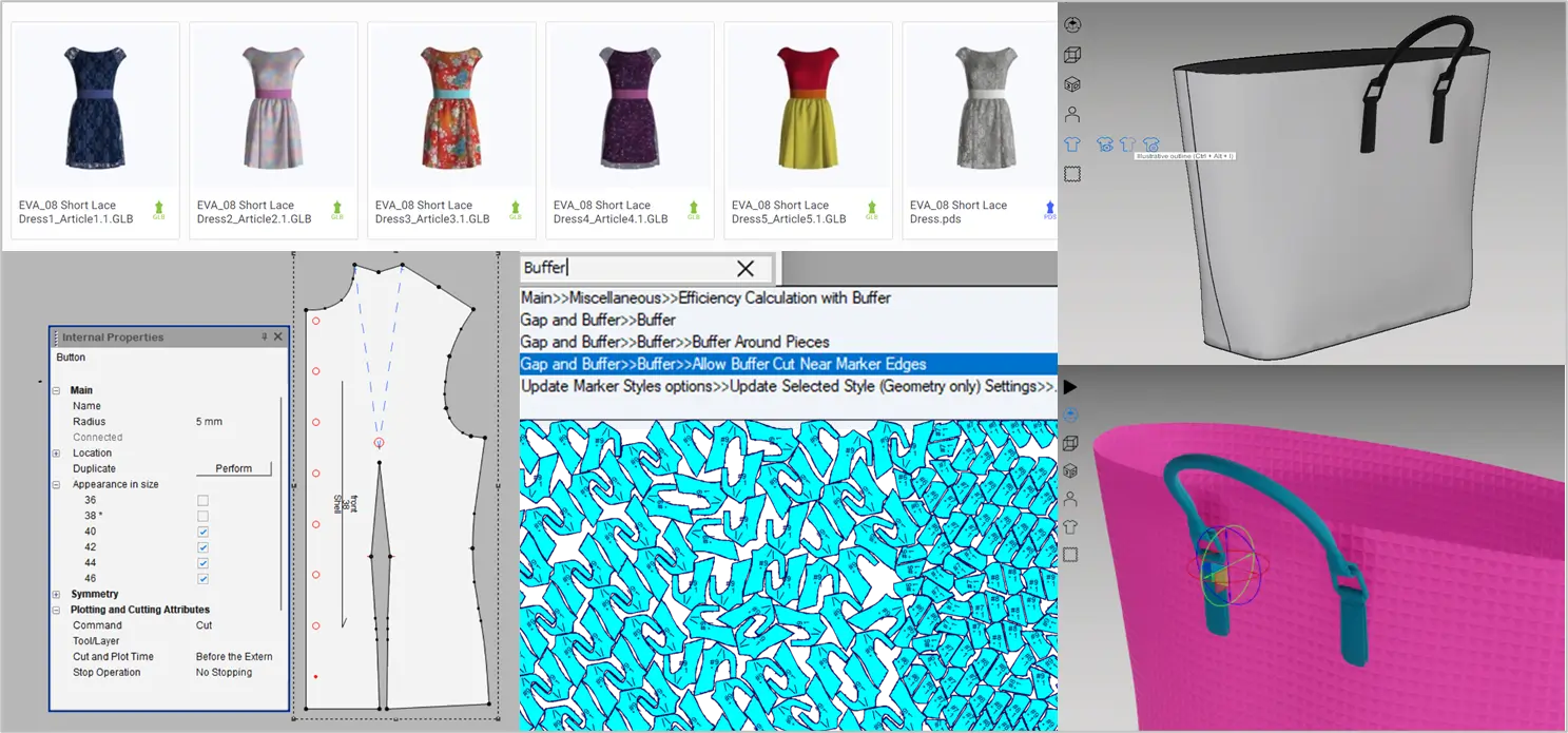New enhancements in Optitex PDS 2D & 3D, Marker, and more!