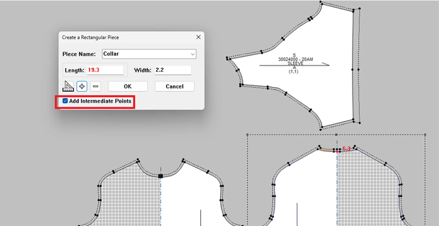 Improved Piece Creation Tool: More Accurate Pattern Alignment